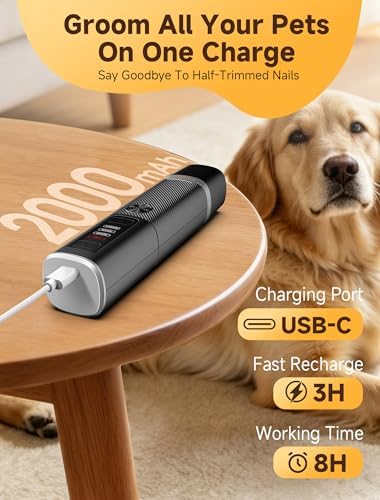 Dog Nail Grinder Whisper Quiet & Safe - Image 7