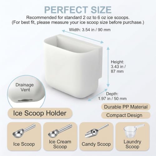 Self Adhesive Ice Scoop Holder - Image 2