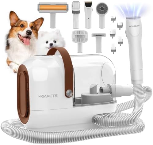 HEAPETS Dog Grooming Vacuum Kit - 3L Vacuum by Heapets