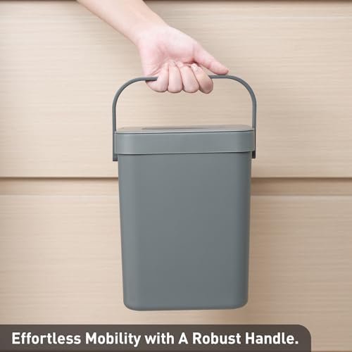 EKO Puro Mini Wall-Mounted Kitchen Trash Can - Image 7