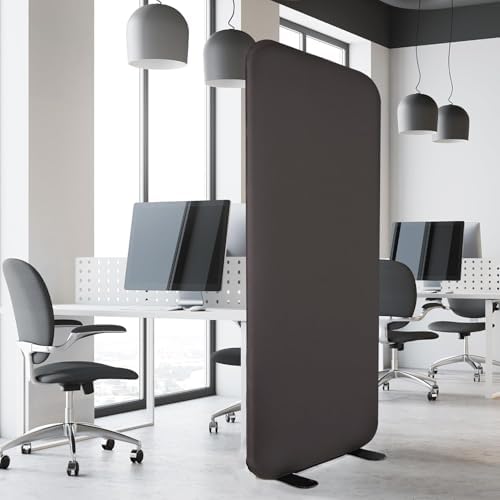 DECOLAB Room Divider Panel, Standing Privacy Partition Wall 29"x65" by DECOLAB