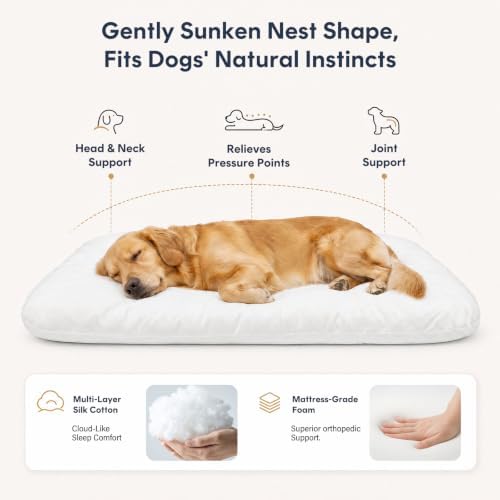 Magic Dog Orthopedic Large Dog Bed 39 Inch, Super Soft Medium Large Pet Bed - Image 3