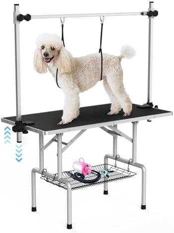 Lyromix 42'' Foldable Dog Grooming Table by Lyromix