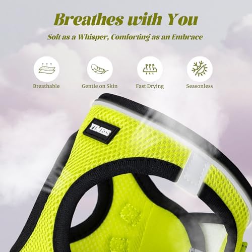 No Pull Dog Puppy Harness and Leash Set Reflective Mesh Vest X-Small - Image 3