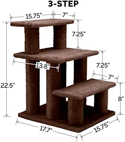 Furhaven Steady Paws Multi-Step Pet Stairs - Image 2