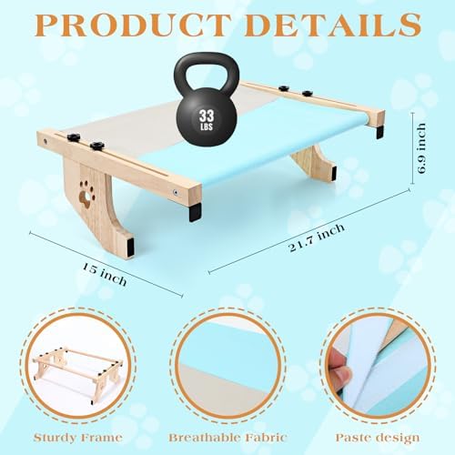 Suzile 2 Pack Cat Window Perch, Holds up to 33 Lbs - Image 2