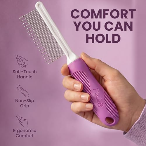 Poodle Pet Detangling Pet Comb - Image 5