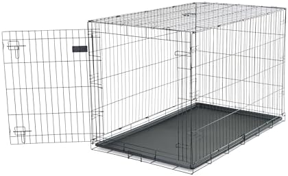 Carlson Pet Products Secure and Foldable Single Door Metal Dog Crate, Extra - Image 4