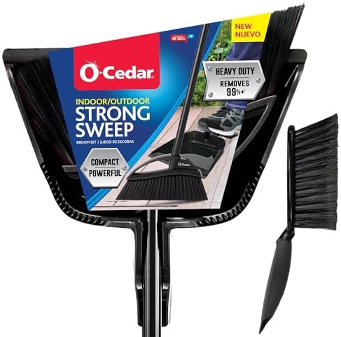 O-Cedar Strong Sweep Broom and Dustpan Set by Unknown