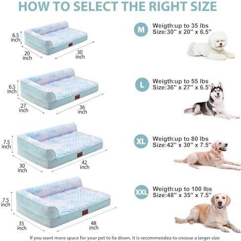 BFPETHOME Orthopedic Washable Dog Bed, Sleeping Couch - Image 5