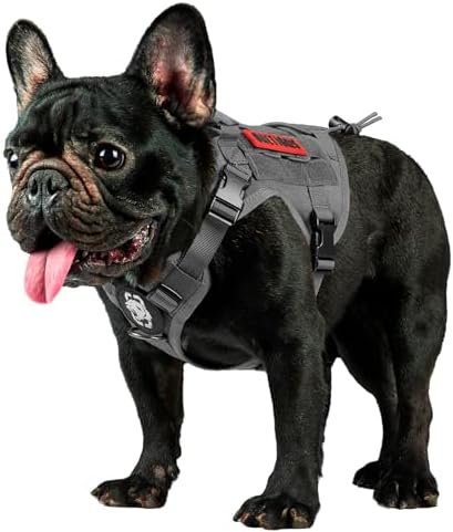 OneTigris Tactical Dog Harness Vest No-Pull Service Dog Vest by OneTigris
