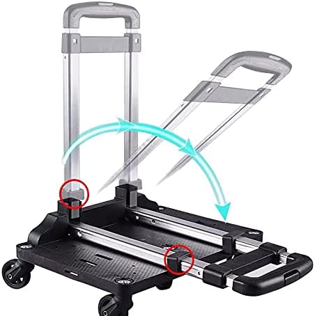Mr. Peanut's Spinner Wheelbase Luggage Cart, Adding Rolling Functionality to - Image 2