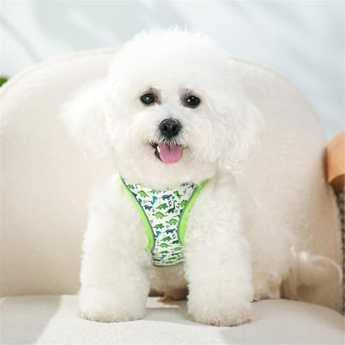 Step in Dog Harness No Pull Dinosaur Adjustable Soft Mesh Harness - Image 5