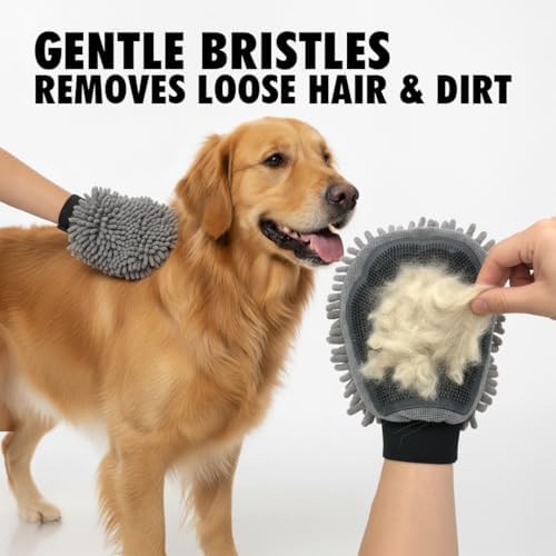 Muddy Mat® Dog Washing Gloves – Dual-Sided Pet Grooming Mitt - Image 5