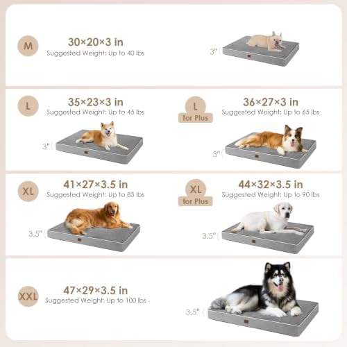 EHEYCIGA Extra Large Waterproof Dog Bed Mat Washable - Image 3