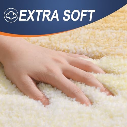 OLANLY Bathroom Runner Rug 70x24, Extra Soft Absorbent Microfiber Bath Rugs - Image 3