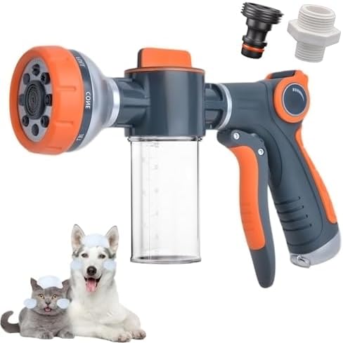 8-in-1 Dog Washing Hose Attachment by Unknown