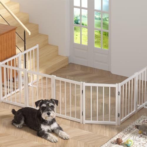 Snuowu 16" Freestanding Short Dog Gate - Image 3