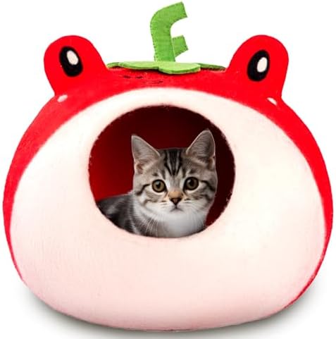 Luxurious Merino Wool Cat Cave by Woolygon