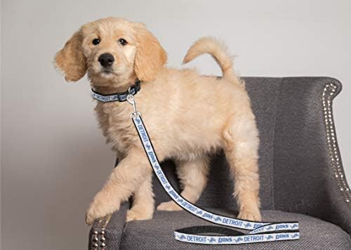 Pets First NFL Licensed Detroits Lions Pet Leash, Size Large – Durable Satin - Image 3