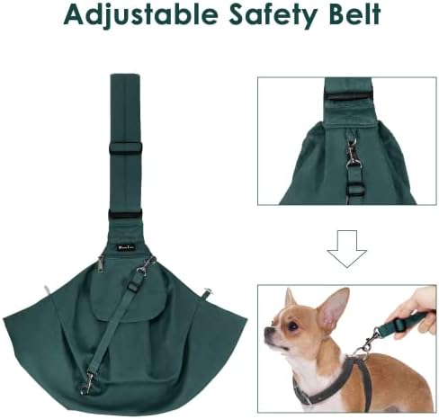 Lukovee Pet Sling, Puppy Small Pet Cat Carrier - Image 3