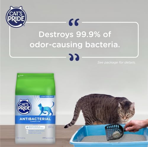 Cat's Pride Antibacterial Litter, Odor-Eliminating Scented 18lb - Image 5