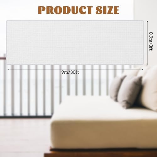 Hosuly Banister Guard Balcony Netting, 30 x 3 ft, 1 Set - Image 2