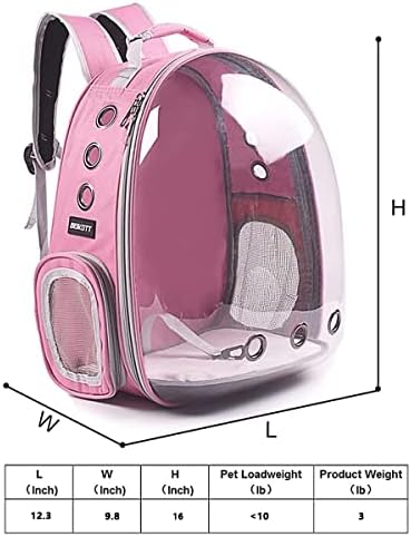 Cat Backpack Carrier Breathable Pet Travel Bag - Image 6