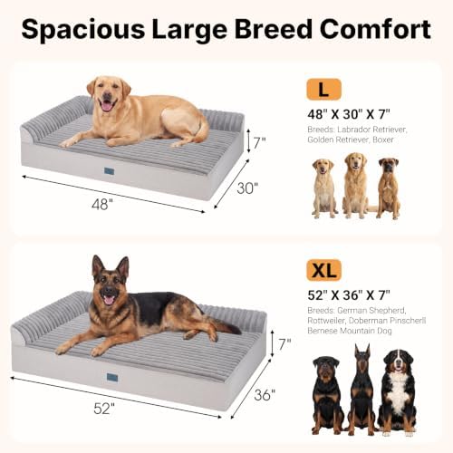 Veehoo Orthopedic Dog Bed for Senior Dog - Image 5