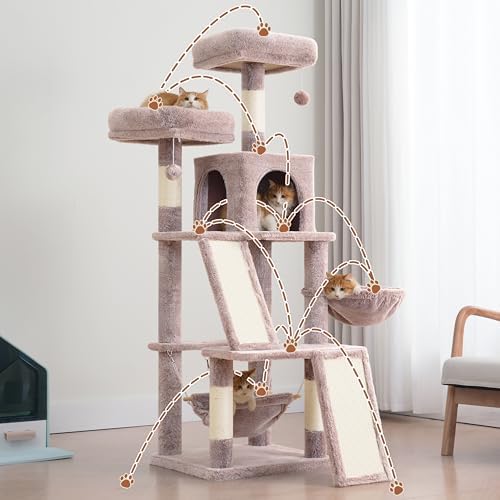 Gitelsnour Cat Tree Tower Multi-Level - Image 6