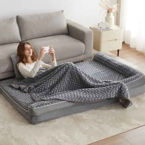 BFPETHOME Orthopedic Washable Dog Bed, Sleeping Couch - Image 3
