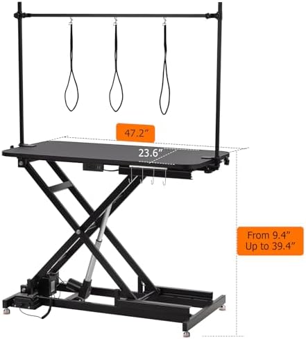 Electric Dog Grooming Table, Height Adjustable Pet Grooming Table - Image 3