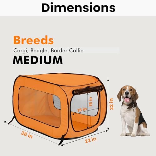 Portable Collapsible Pop Up Kennel - Image 2