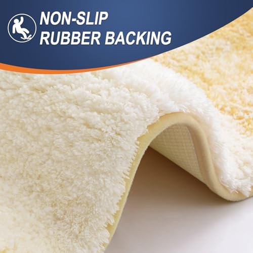 OLANLY Bathroom Runner Rug 44x24, Extra Soft Absorbent Microfiber Bath Rugs - Image 5