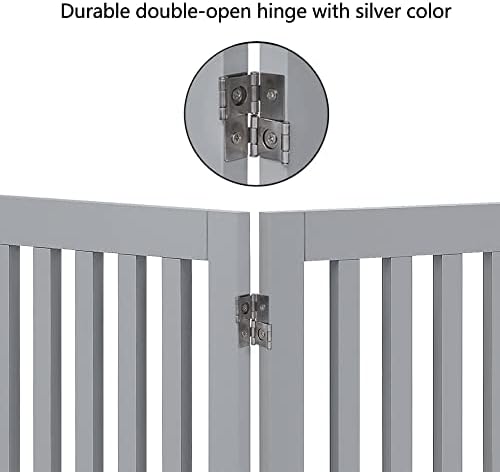 unipaws 36”H Free Standing Pet Gate - Image 7