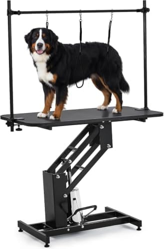GarveeTech 43.3" Hydraulic Dog Grooming Table by GarveeTech
