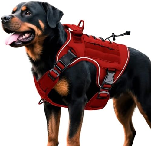 Heavy-Duty Tactical Dog Harness by Bruvoalon