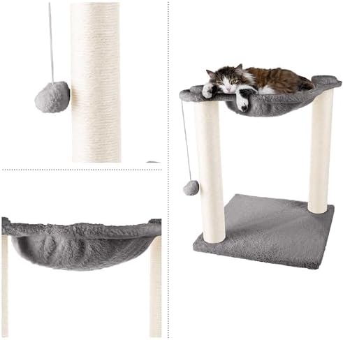 Cat Hammock with Scratching Posts - Image 3