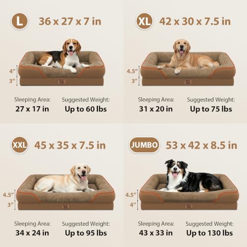 Chez Paw Orthopedic Waterproof Dog Bed - Image 6