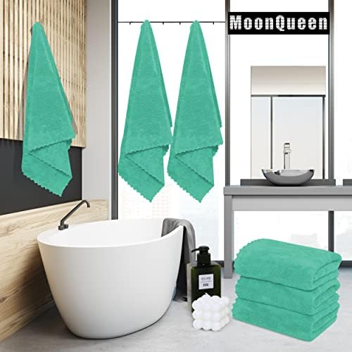 MOONQUEEN 6 Pack Premium Bath Towel Set - Image 2