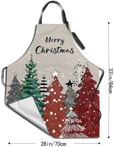 Giwawa Apron Unisex Resistant 33 x 28 inches - Image 5