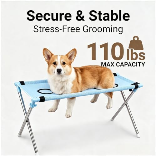 Foldable, Adjustable Grooming Bed - Image 6
