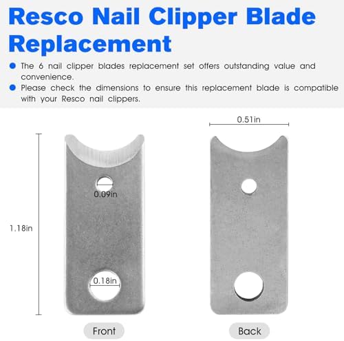 6 Pet Nail Clipper Blade Replacement Part - Image 2