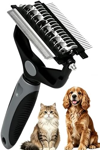 3-IN-1 Pet Deshedding and Grooming Tool, Grooming Brush by Unknown