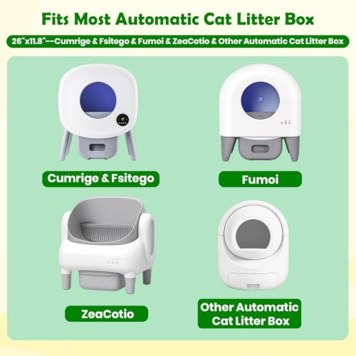 160 Count Automatic Cat Litter Box Bags 26"x11.8" - Image 4