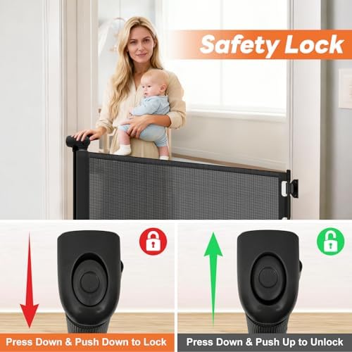 Retractable Baby Gates for Doorways - Image 4