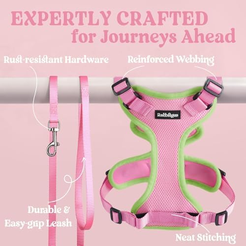 rabbitgoo Cat Harness and Leash Set, Escape Proof Vest - Image 7
