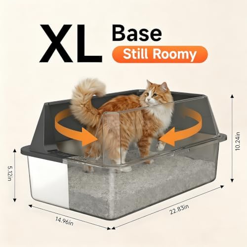 Stainless Steel Litter Box - Image 3
