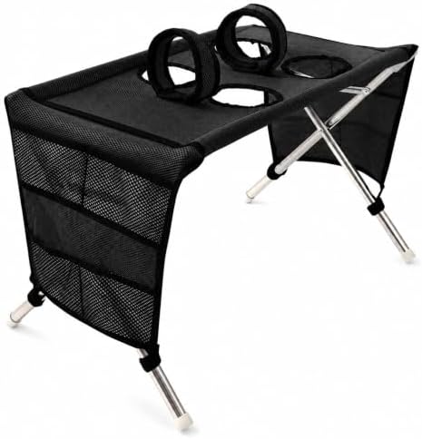 Dog Grooming Hammock with Stand & Side Tool Pockets, Foldable Pet Grooming by Unknown
