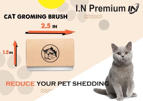Cat Brush for Shedding & Cat grooming tool for Indoor Pet Grooming Tool Cats - Image 2